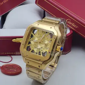 High Quality Luxury Cartier Chrome Skeleton Chain