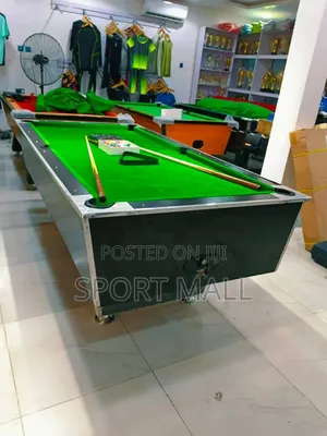 Local Quality Smooth Snooker Board With Accessories
