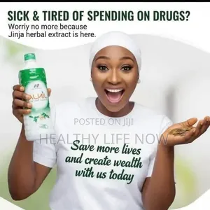 Sick and Tired of Drugs, Get Jinja Herbal Extract Today