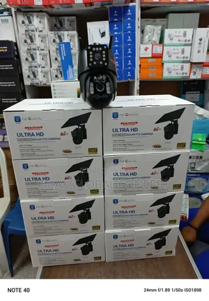 Worldvision Dual Lens Solar PTZ Security Cameras With 6mp Resolution