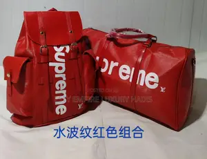 High Quality Luxury Supreme Duffle and Backpack Bag
