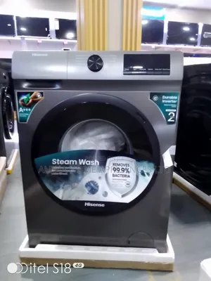 Hisense Automatic Washing Machine 7kg Front Load Gray Colour