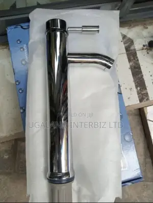 Chrome High Rise Bathroom Faucet