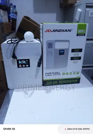 Brand New Solar Generator Jdjindian 300w Bulb Light