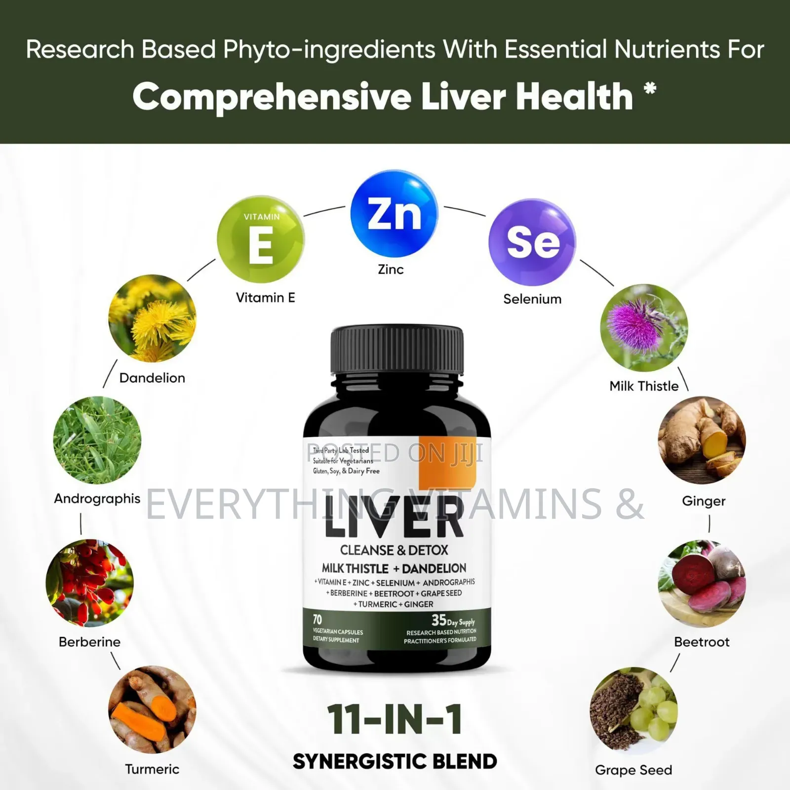 Liver Cleanse and Detox Supplement