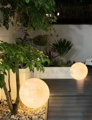 Indoor/Outdoor 2025 Nordic Moon Led Floor Lamp