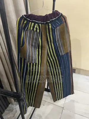 Perfect Asooke Trouser Pants Lagos Delivery