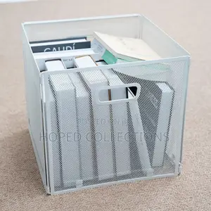 Metal Mesh Collapsible Wire Storage Basket