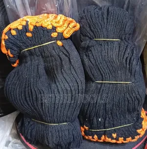Cotton Black Hand Gloves – Comfortable & Durable Work Gloves