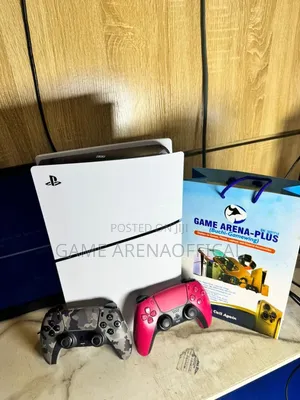 Uk-Used Ps5 Slim With 2 Pads Game– Just Plug and Play