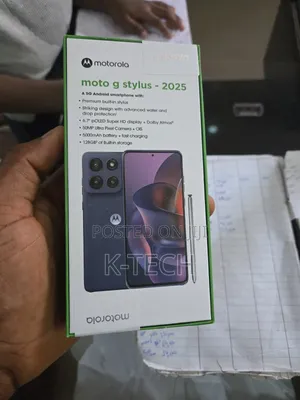 New Motorola Moto G Stylus 5G (2025) 128 GB Blue