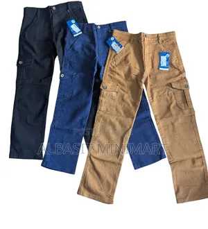 Khaki-Style Cargo Pants
