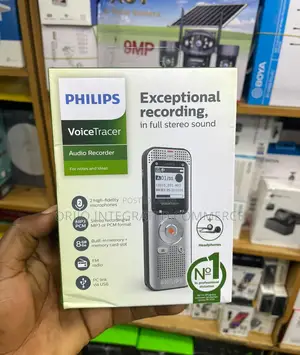 Philips Voicetracer/ Recorder Dvt2050 8gb With Memory Card Space