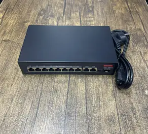 Hippoint Poe Switch10/100mbps Model:Ds0802a-8+2 8 Ports
