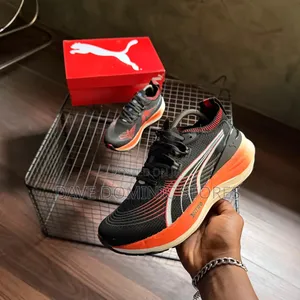Cop the Puma Foreverrun Nitro 2 in Black Orange