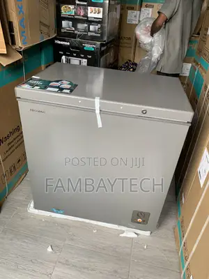 Fast Cooling Hisense 198liters Gray Deep Freezer