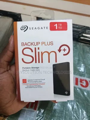 Seagate Backup Plus Slim 1tb Portable Hard Drive