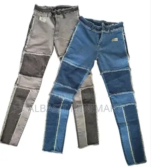 Boutique Patchwork Skinny Jeans