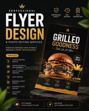 Professional Flyer and Photo Editing Services