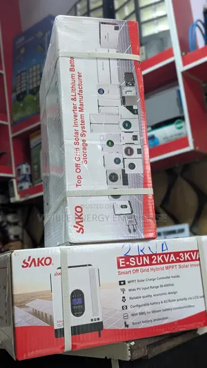 Sako 2kva 12v Solar Off-Grid Hybrid Inverter E-Sun