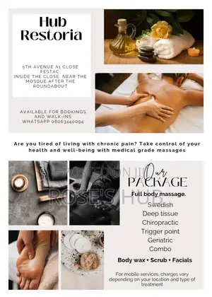 Instant Result Classical And Medical Grade Massages, Beauty Treatments