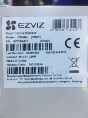 Ezvis Cs-H6c 1080p Smart Home Camera