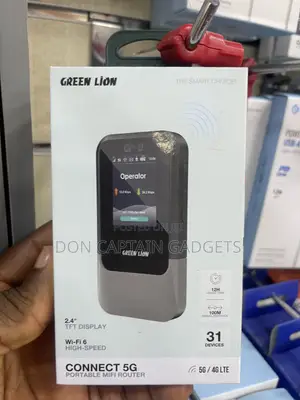 Green Lion Wi-fi 6 Speed Mifi Router 5g ( All Sim )