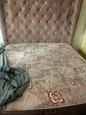 4.5by6 Bedframe With Mattress