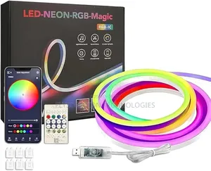 Led Neon RGB Multi-Color Magic Strip Light With App Remote Control