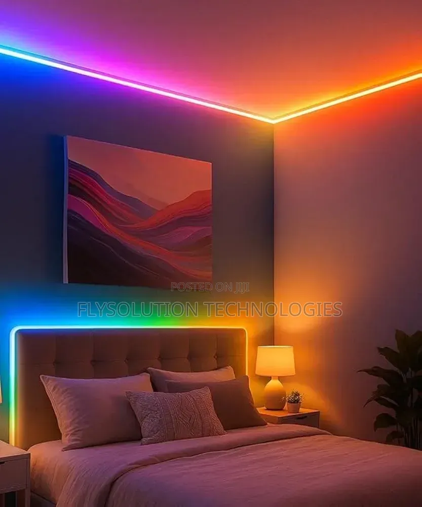 Led Neon RGB Multi-Color Magic Strip Light With App Remote Control