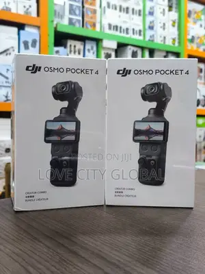 Dji Osmo Pocket 4 Creator Combo 240fps Action Mic Tripod Fill Light
