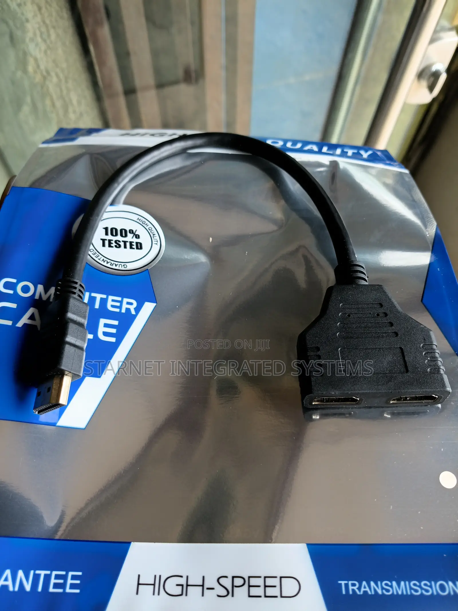 2 Way Hdmi Splitter via Cable