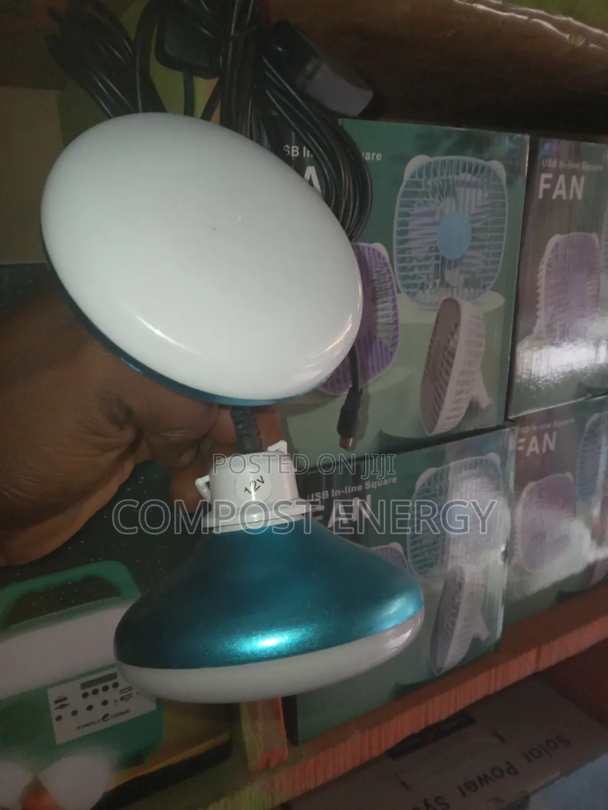 12v Dc Solar Round Bulb
