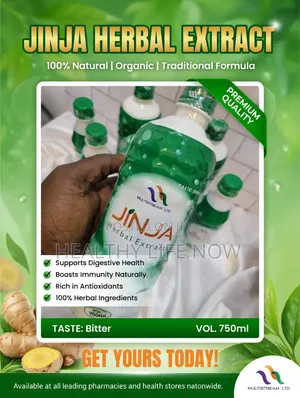 Jinja Herbal Extract Helps Promote Regular Cleansing of the Body.