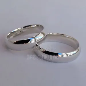 Couples Us Sterling Silver Wedding Bands