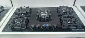 Phiima 5 Burner Built-in Gas Cooker Golden Touch.
