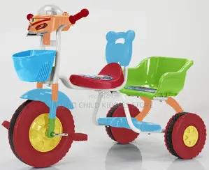 Double Seat Tricycle 1-4 Years