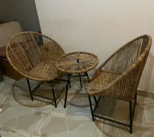 Raffia Chairs and Table