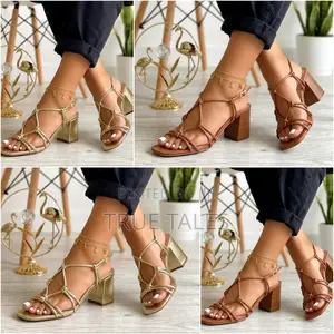 Cute Female Heeled Sandals #Ste