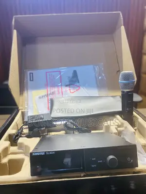 Shure Slxd4/B87a Handheld Wireless Microphone System