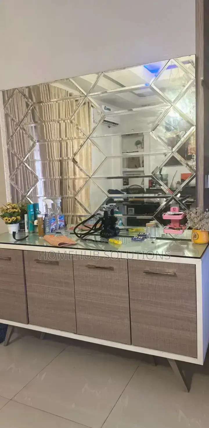Glass Table Console