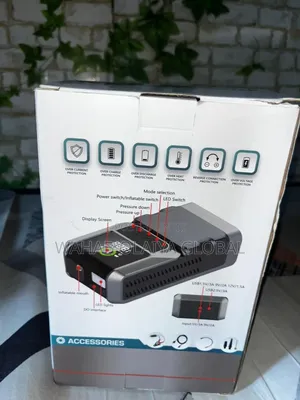 4-in-1 Car Jump Starter With Air Compressor Power Bank