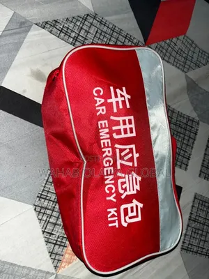 Car Emergency Roadside Safety Kit With First Aid Tow Strap