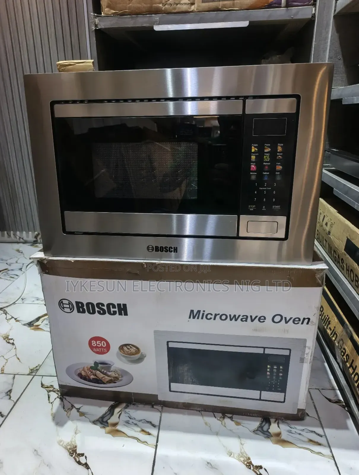Original Bosch Built-in Automatic Digital 39litters Microwave Etc.