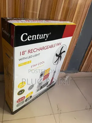 Century 18-Inch Energy-Efficient Rechargeable Fan