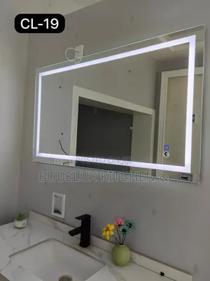 Led Bathroom Mirror Cl-19 - Touch Sensor Rectangle Vanity Mirror