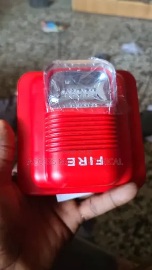 Conventional Sounder Siren White Flashing Light
