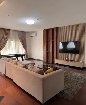 3 Bedroom in Wuse 2 With a Snooker, Gym, Tennis Lounge
