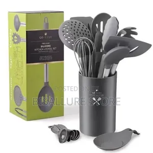 Silicone Spoon Set With Cup