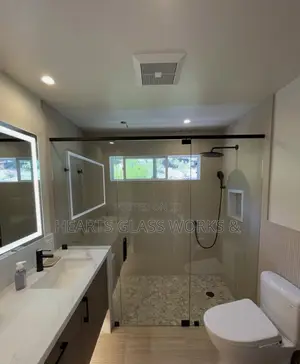Luxury Shower Enclosure Installed in Victoria Island,Lagos.